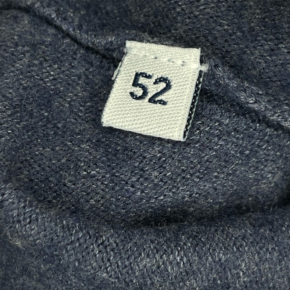 Caporiccio Purple Wool Blend Women Sweater Quarter Zip Size Large 52 Italy - Picture 7 of 11